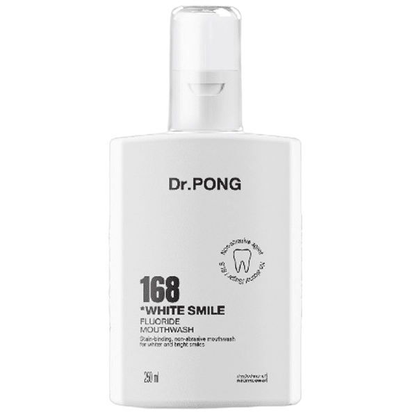 Dr.PONG 168 White smile fluoride mouthwash